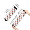 thumbnail image 4 of Fuzoiu Cartoon Helicopter Print Adult Socks, Crew Moisture-wicking Socks, Unisex Cushion Crew Socks,Casual Sports Ankle Socks, 4 of 7