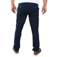 thumbnail image 4 of Pantalón de gabardina stretch John Silver  Corte recto color azul petróleo, 4 of 5