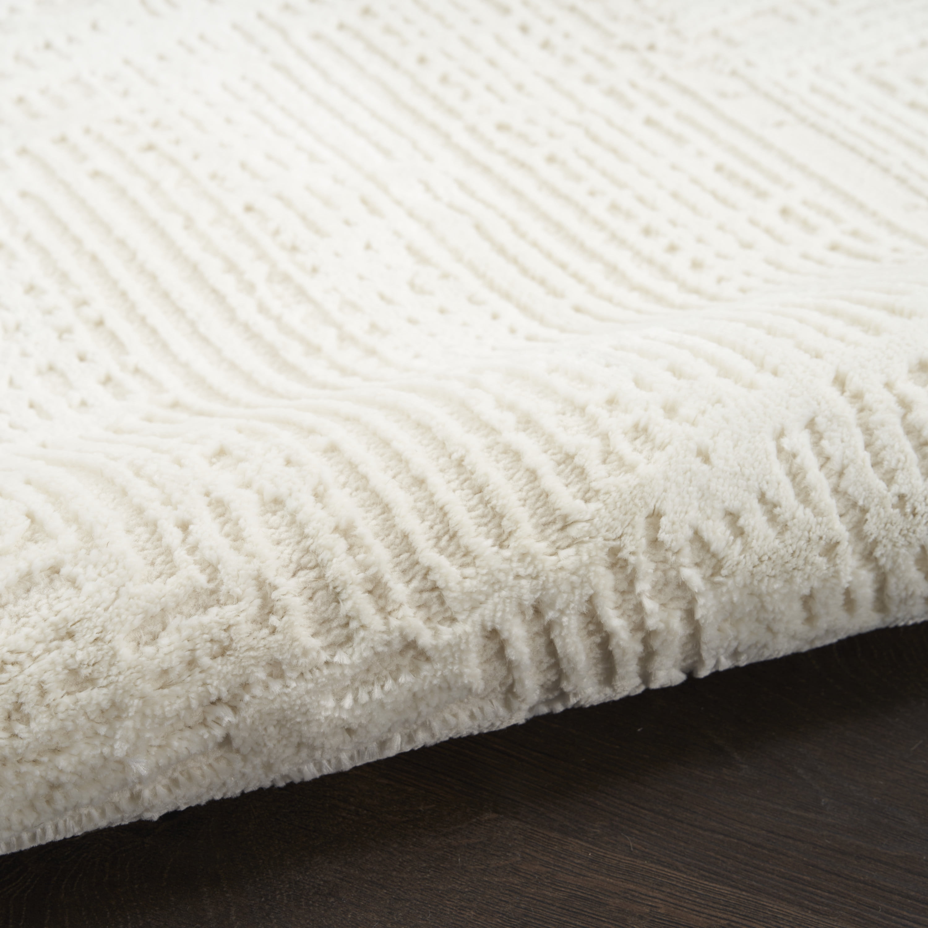 Nourison Eco-Friendly Modern Ivory 5'3" x 7'3" Area Rug (5x7)