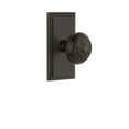 thumbnail image 5 of Grandeur Carwin_Prv_234 Carre Solid Brass Rose Privacy Door Knob Set - Nickel, 5 of 6