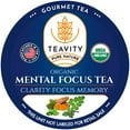 thumbnail image 6 of Organic Mental Focus Herbal Tea Pods Compatible with Keurig Brewers by Teavity - 12 Tea Pods, 6 of 7