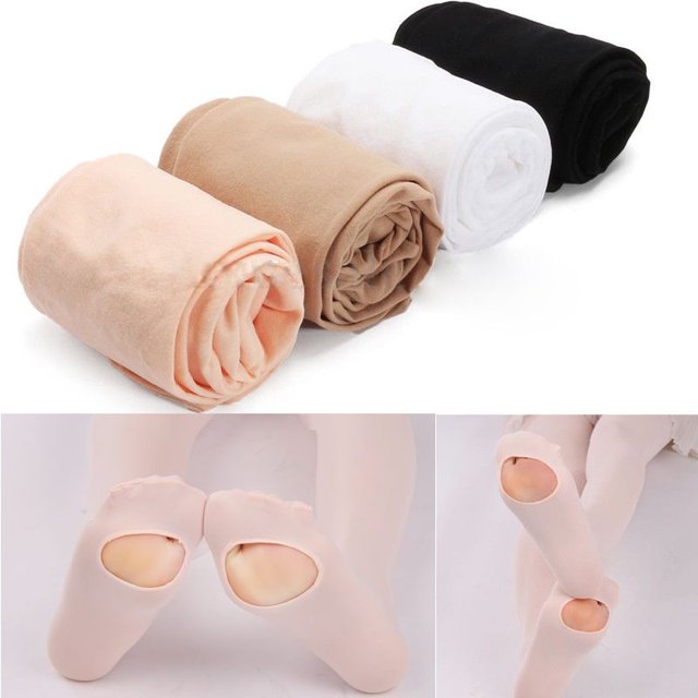 Collants Convertibles Mode Bas de Danse Chaussettes Ballet Pantyhose pour Enfants et Adultes-S m L