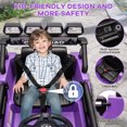 thumbnail image 3 of 12V Ride-On Truck with Remote Control - 2WD Battery-Powered Toy Car with Spring Suspension & LED Lights, 3 of 6