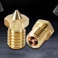 thumbnail image 3 of 1 Piezas de impresora 3D Cabezal de impresión de cobre y latón 0,6 mm 0,8 mm 0,0 mm 0,2 mm (0,2), 3 of 9