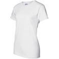 thumbnail image 4 of Gildan T-Shirt à Manches Courtes pour Femmes en Coton 100 pour Cent avec Encolure Rubanée. 2000L, 4 of 7