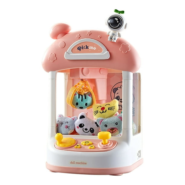Juguetes de piscina, juguetes para bebés, juguetes para niños pequeños, máquina de garras espacial, juguete infantil, máquina de juegos de casa de muñecas con pinzas pequeñas