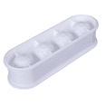 thumbnail image 1 of Molde para bolas de hielo, cubo de hielo congelado, molde para whisky, bandeja de hielo multiusos, bola de hielo utilizada para cócteles, 1 of 5