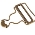 thumbnail image 4 of veasfak 6 Boucles de Sangle en Métal en Forme de Gourde pour Pantalons Robe Accessoires de Couture - Bronze, 4 of 9