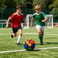 thumbnail image 1 of Balón de fútbol infantil con letras y números | Balón educativo para niños de preescolar | Balón ligero y suave para jugar en interiores y exteriores, 1 of 6