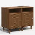 thumbnail image 5 of May in Color Nightstand with Charging Station and Solid Wood Legs, Set of 2, 5 of 10