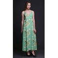 thumbnail image 4 of Bimba Robe Longue Chic à Imprimé Floral pour Femme, Style Bohème, Maxi d'Été, Tenue de Plage - X-Grand, 4 of 6