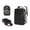 Black, variant on Unisex Airline Approved Carry On Backpack | 28L Travel Backpack with Laptop Compartment & USB Charging Port | Water-Resistant Daypack for Hiking & Business Travel