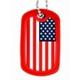 thumbnail image 2 of PinMart Military Dog Tag Silencer – No Noise Silicone ID Protector, Red - 10 PACK, 2 of 6