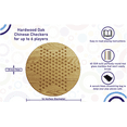 thumbnail image 4 of 14 inch Solid Oak Wooden Chinese Checkers Board Game by Cauff, 4 of 4