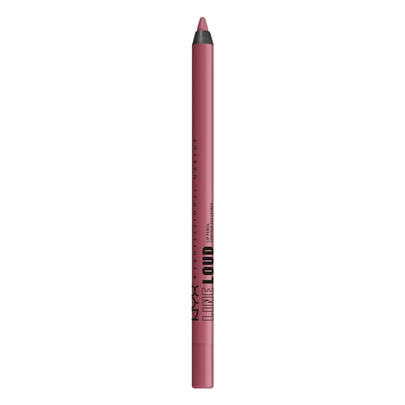 NYX Professional Makeup Line Loud Lip Liner, Longwear Matte Lip Pencil, Trophy Life