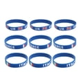 thumbnail image 2 of Masteelf  10 Pcs Silicone Bracelets Play Wristbands Pride Child Men Women, 2 of 8