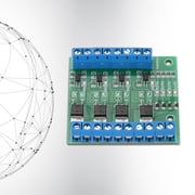 MOSFET Module,PWM 4-Channel MOS FET Module PLC Circuit Board Driver Module 3-20V To 3.7-27VDC 10A,PWM MOS Module