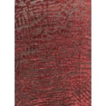 thumbnail image 3 of Plutus 22" x 22" Crushed Wine Luxury Throw Pillow in Dark Red, 3 of 3