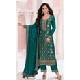 thumbnail image 2 of Indian Pakistani Beautiful Women's Wear Designer Sewn Salwar Kameez Pant Suits ( Green, XXS - 34 ), 2 of 6
