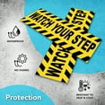 thumbnail image 4 of Dimarongton Watch Your Step Vinyl Stickers, 2 PC 10x3 Caution Stickers, Yellow/Black, 4 of 6