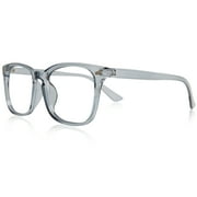 Blue Light Blocking Glasses | Lightweight Eyeglasses Frame | Computer Game Glasses | Relieve Eye Strain From Digital Devices and Gaming | Glasses for Men & Women