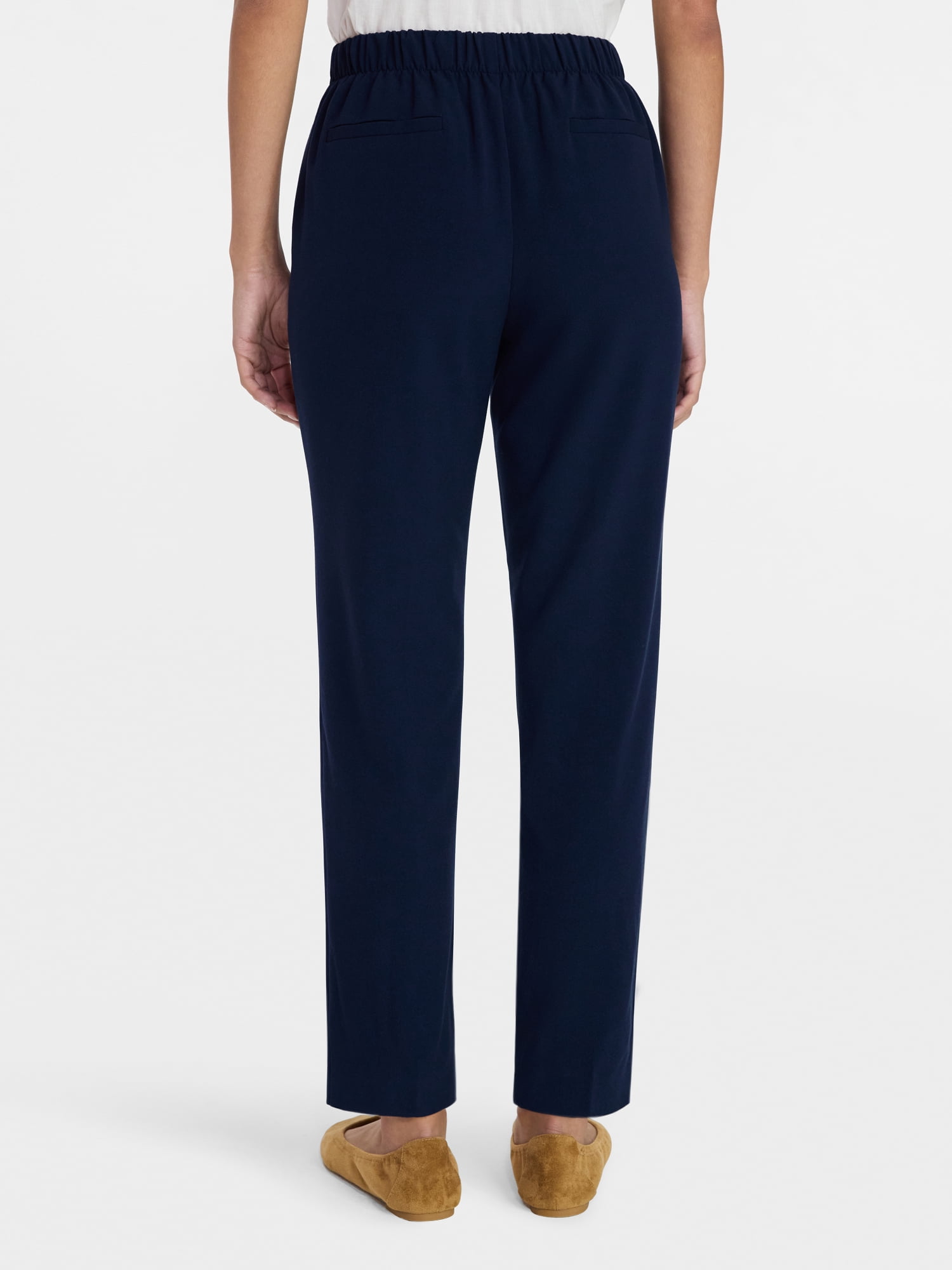 Time and Tru Women's Ponte Knit Skinny Pants, Sizes S-XXXL