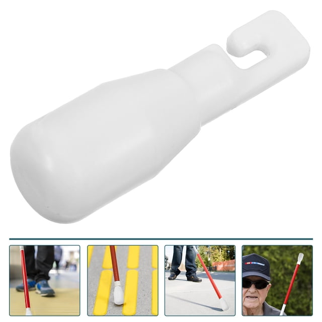 OUNONA Convenient Cane Tip Blind Cane Tip Plastic Material Wear-resistant Suitable for Elderly 1Set