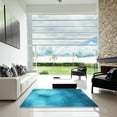 thumbnail image 6 of Ahgly Company Indoor Square Patterned Blue Dress Blue Area Rugs, 4' Square, 6 of 6