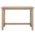 thumbnail image 3 of Evelyn&Zoe Modern Writing Desk, Brown, 3 of 7