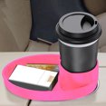 thumbnail image 4 of Car  Snack Tray,Portable Travel Rotating Cup Holder Plate for Car Seats, Booster,, 4 of 8
