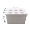 thumbnail image 5 of Hydroponic Grow Box 6-Hole Planting System Home Herb Planter Vegetable Cultivation Kit for Indoor Gardening, 5 of 8