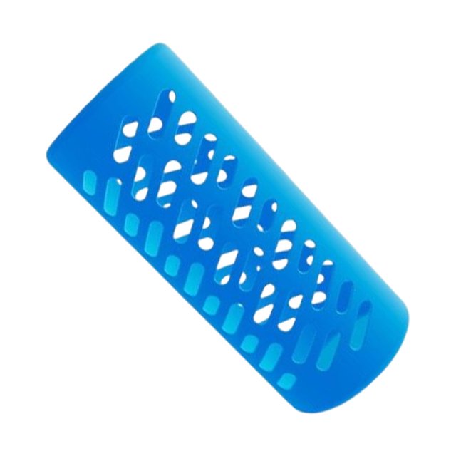 Accesorios de cubierta de silicona Bewildely Portabotellas profesional Azul S