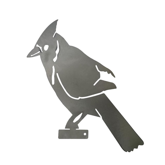 Gran Pájaro Forma Arte Acero Silueta Metal Animal Contorno Silueta Hogar Jardín Decoraciones Artesanías Cateissary HA036732-00