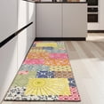 thumbnail image 4 of Pioneer Flower Floral Print Pattern Kitchen Rug Mat,Kitchen Runner Rugs Non Skid Washable,Decorative Kitchen Floor Mats for Kitchen,Sink,Laundry,17"X47", 4 of 5