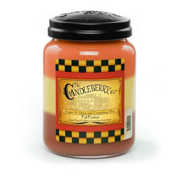 Candleberry Fall Festival 26 oz. Large Jar Candle