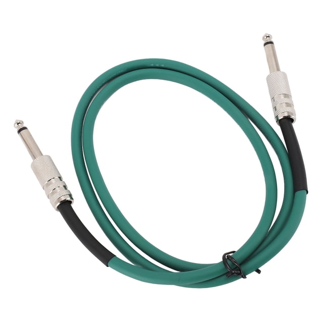Guitar Cable, 1 / 4 Inch Electric Guitar Cable, Sound Insrument Cord for Keyboards Amplifiers Mixer, Noise Reduction Easy Installation