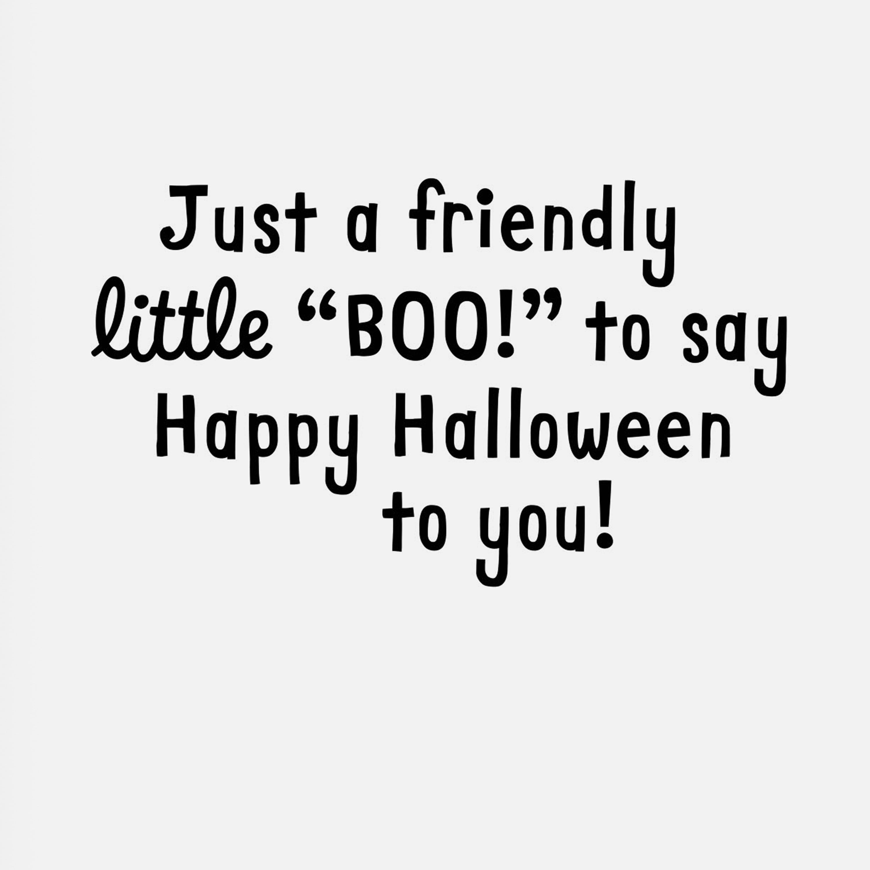 Hallmark Halloween Cards (Friendly Little Boo Ghost), 6 Count