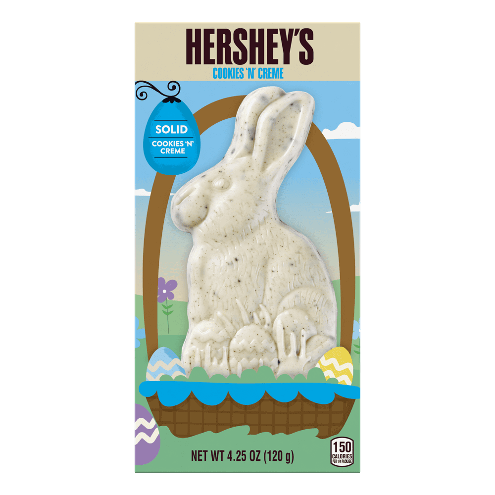 Hershey's, Easter Cookies 'n' Crème Candy Bunny, 5 Oz.
