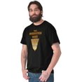 thumbnail image 4 of Free Broomstick Rides Halloween Witch Men's Big & Tall Crewneck Graphic Tee Brisco Brands 2X, 4 of 5