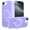 Lightpurple, variant on Allytechgroup iPhone 17e 16e Case Matte, [Compatible with Magsafe] Ring Holder Kickstand Anti-Scratch Shockproof Bumper Slim Fit Shell Phone Case Cover for Apple iPhone 17e 16e, Blue