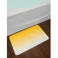 thumbnail image 2 of Ombre Bath Mat, Summer Love on the Beach Theme Inspired for Yellow Lovers Modern Ombre Art Design, Non-Slip Plush Mat Bathroom Kitchen Laundry Room Decor, 29.5 X 17.5 Inches, Pale Yellow, Ambesonne, 2 of 2