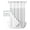 Gray, variant on No Hook Shower Curtain with Snap in Liner, Grey and White Striped Geometric Hotel Shower Curtains for Bathroom, Washable Shower Curtain Liner Set with Mesh Top Window, 36"x78"