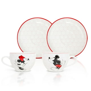 Disney, Kitchen, Disney Perks Mickey Mouses Really Swell Coffee Espresso  Cup Saucer