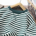 thumbnail image 5 of HCNTES Girls/Boys/Kids Cotton Long Sleeve T Shirts Crewneck Basic Long-Sleeve Tee Shirts(Green,13-14 Years), 5 of 9
