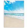 thumbnail image 2 of Plage de Mer contre les Vagues - Impression sur Toile, 2 of 3