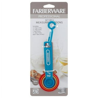 Farberware Bakers Advantage Measuring Spoons, Set of 5, Assorted