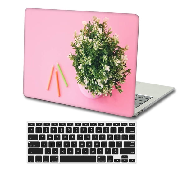 KSK KAISHEK for MacBook Pro 16" Case 2020 2019 Released Model A2141, Plastic Hard Shell + Black Keyboard Cover, Pink series 0097