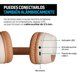 thumbnail image 4 of Audífonos Inalámbricos Diadema Redlemon Plegable 50 Horas Batería, 4 of 8