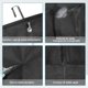 thumbnail image 3 of Zapatero sobre La Puerta con 24 Bolsillos De Malla, Zapatero Colgante, Adecuado para Guardar Zapatos, Accesorios, Artículos De Tocador, Artículos De Lavandería (Negro), 3 of 4