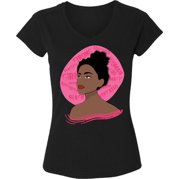 Awkward Styles Shirt for Women Strong Black Women Shirt Ladies V-Neck Shirt Political Women Emprowerment V Neck shirt